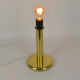 Brass table lamp, Rogo Leuchten, Germany, 1980s