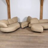 Sculptural Corner Sofa By Wiener Werkstätte, Austria 1970s