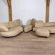 Sculptural Corner Sofa By Wiener Werkstätte, Austria 1970s