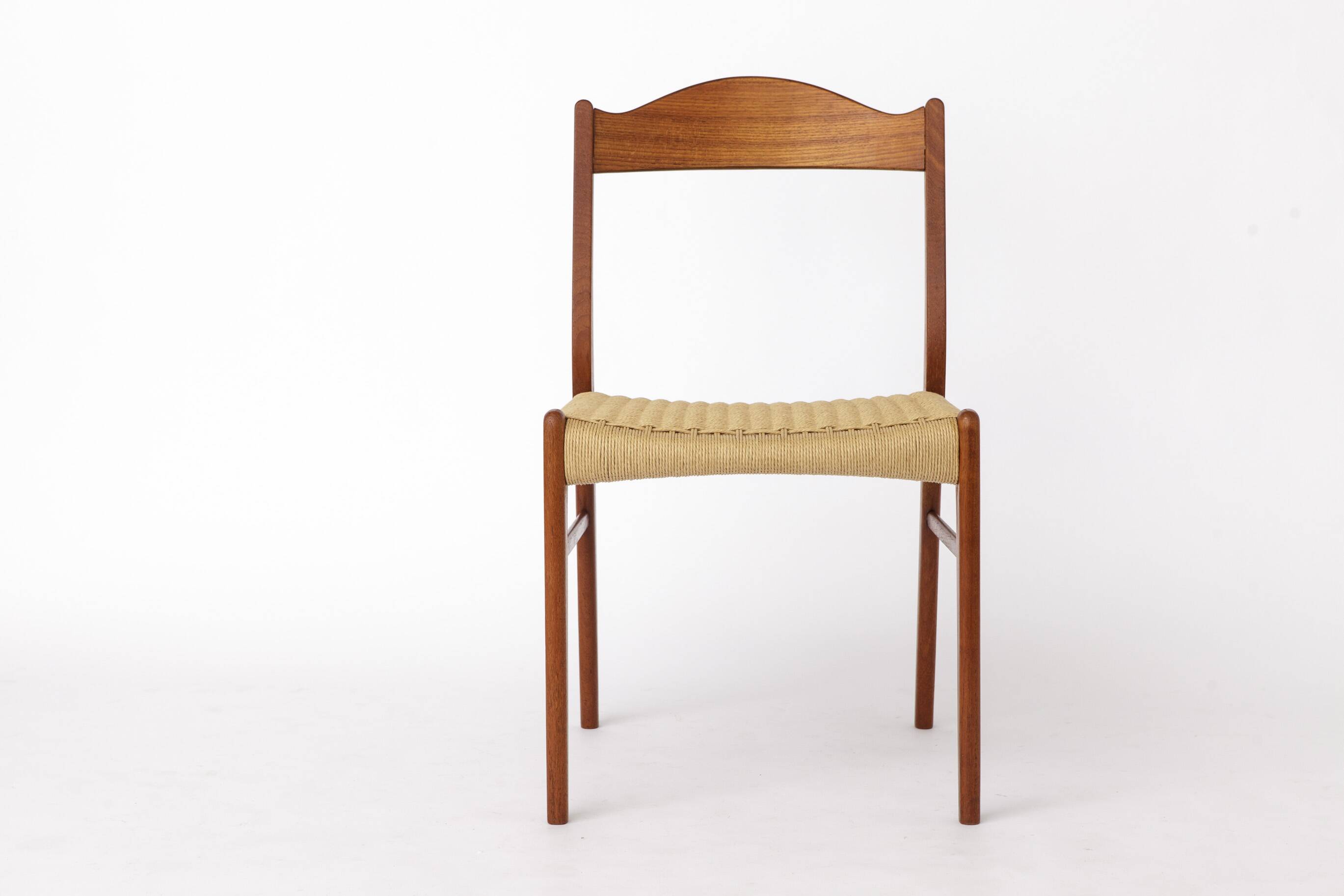 Arne Wahl Iversen GS61 Chair | 1960s Danish Modern | Glyngøre Stolefabrik |