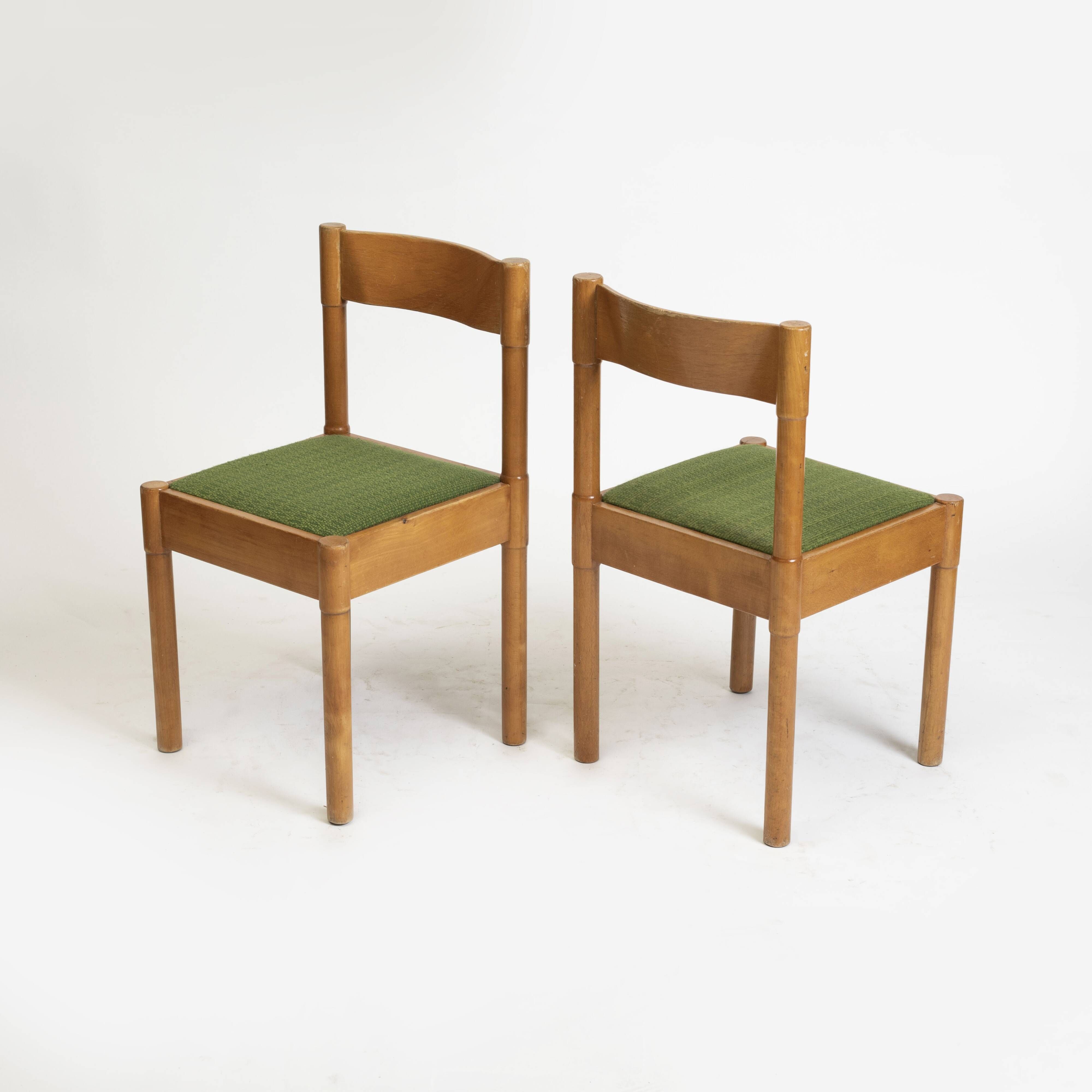 Set of 6 'Box' dining chairs in Magistretti style, Poland, 1970s