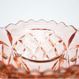 Rose pink vase, Poland, 20/30s