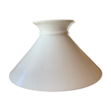 White opaline lampshade