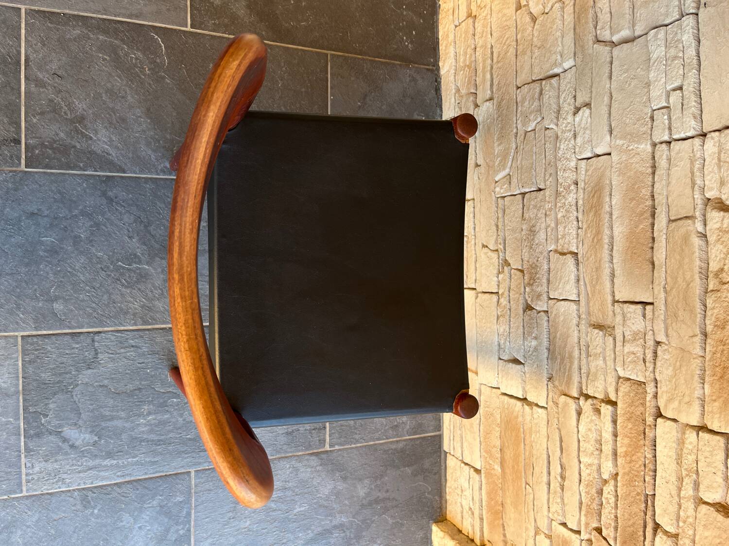 Vintage Scandinavian chair from the 1960s, teak Niels Otto Møller chair.