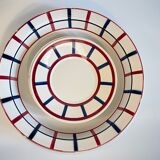 Set of 7 ceramic dishes hbcm béarn france