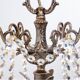 Crystal chandelier, France, 1940s