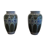 Pair of Charles Catteau vases