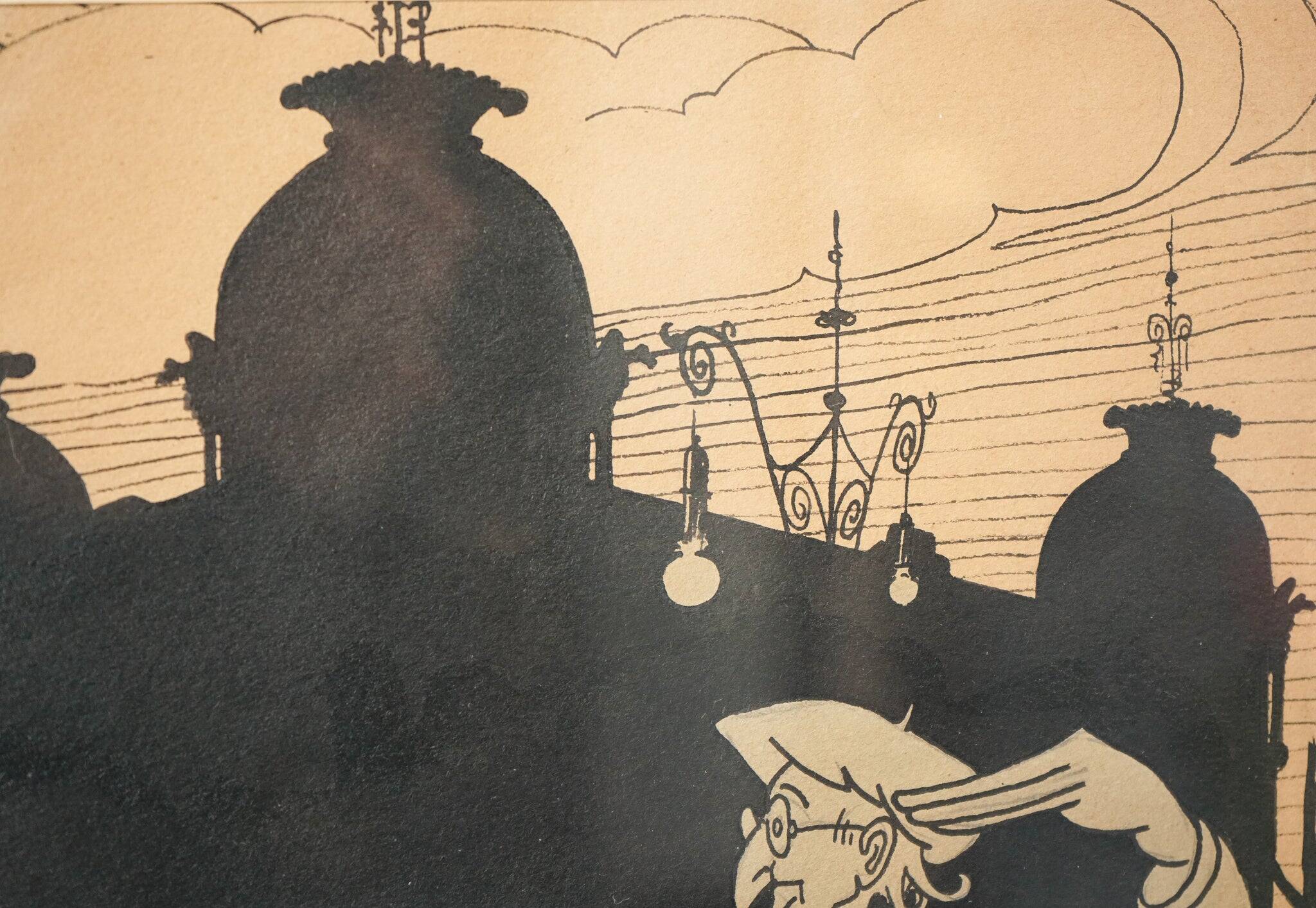 Joseph Costa Ferrer (Picarol) - Original Cartoon