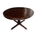 Round dining table extendable baumann 1970