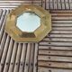 Brass mirror