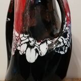 Vase à anse en céramique signé Vallauris