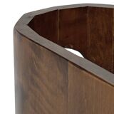 Porte-parapluies vintage en bois, design minimaliste des années 1960