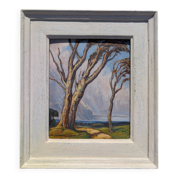 Oil on Panel by Paul de Lassence