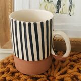 Safi terracotta handled vase
