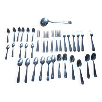 Art deco cutlery set in a box, 36 pieces.