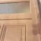 Old Haussmannian door 83x219.5cm with glazed transom frame.