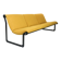 Three-seater sofa "Sling" Knoll vintage yellow, 1970s