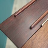 Mahogany secretary, Danish design, 1960s production: Denmark