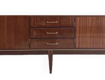 Vintage Scandinavian mahogany sideboard