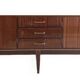 Vintage Scandinavian mahogany sideboard