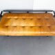 DS 80 daybed, patchwork sofa with armrests in cognac leather by De Sede, Switzerland, 1980s