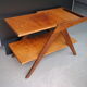 Scandinavian vintage teak trolley