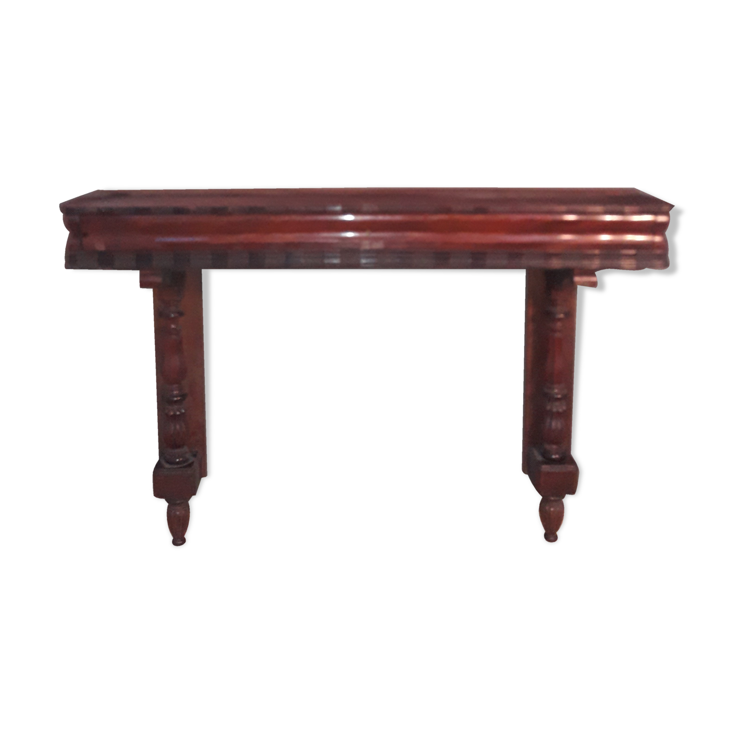 Original mahogany console