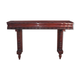 Original mahogany console