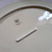 Limoges Bernardaud large oval plate in porcelain