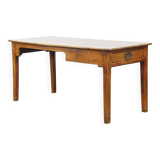 French Antique Dining Table / Desk with Drawer – Late 18th Century