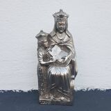 Metal statuette of St. Anne the Educator
