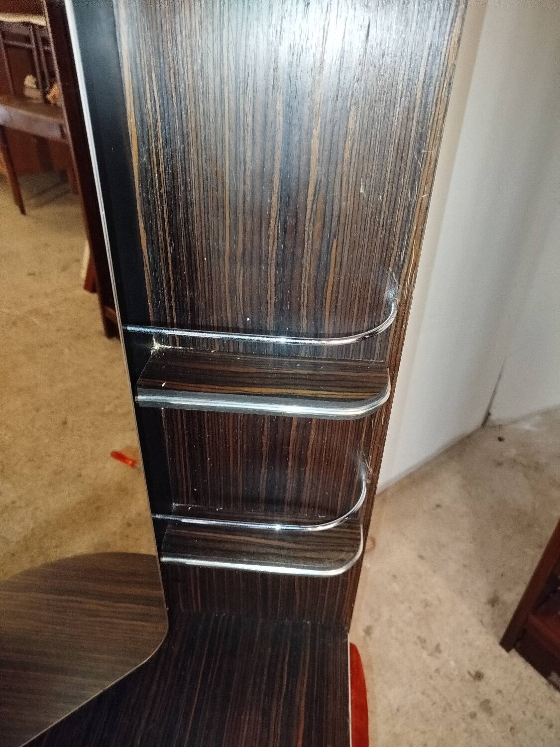 70s corner dressing table