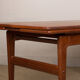 Danish teak table model "elevator" adjustable high and low, Kai Kristiansen, V.M.Mobler 1960