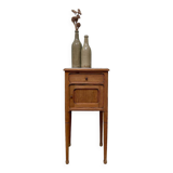 Bedside table with marble top (refurbished)