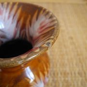 Small old Longchamp earthenware vase 1918