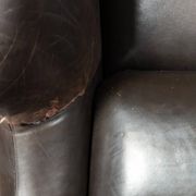 Fauteuil en cuir par Zbyněk Hřivnáč