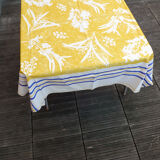 Nappe lin, coton, design Robert le Héros