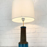 Vintage Scandinavian ceramic table lamp, Nils Kähler for HAK, Denmark, 1960