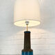 Vintage Scandinavian ceramic table lamp, Nils Kähler for HAK, Denmark, 1960