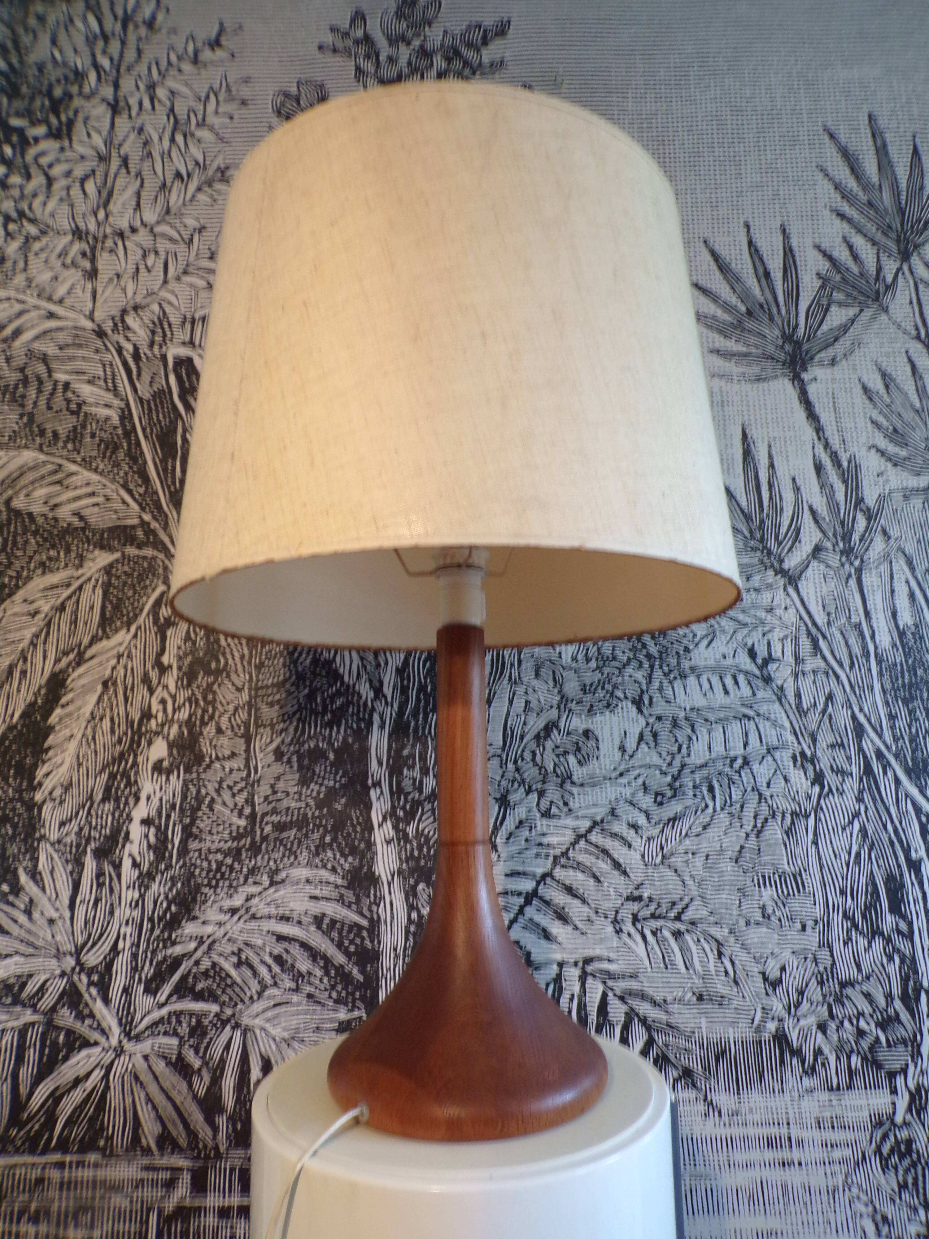 Kirk Denmark teak lamp