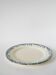 Large round ironstone platter, "Savoie" pattern, 19th century