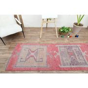 1970s Turkish Oushak Handmade Wool Cotton Brown Area Rug 90x320