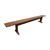 Old flea pine bench