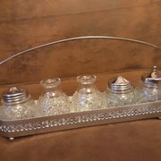 Vintage condiment set