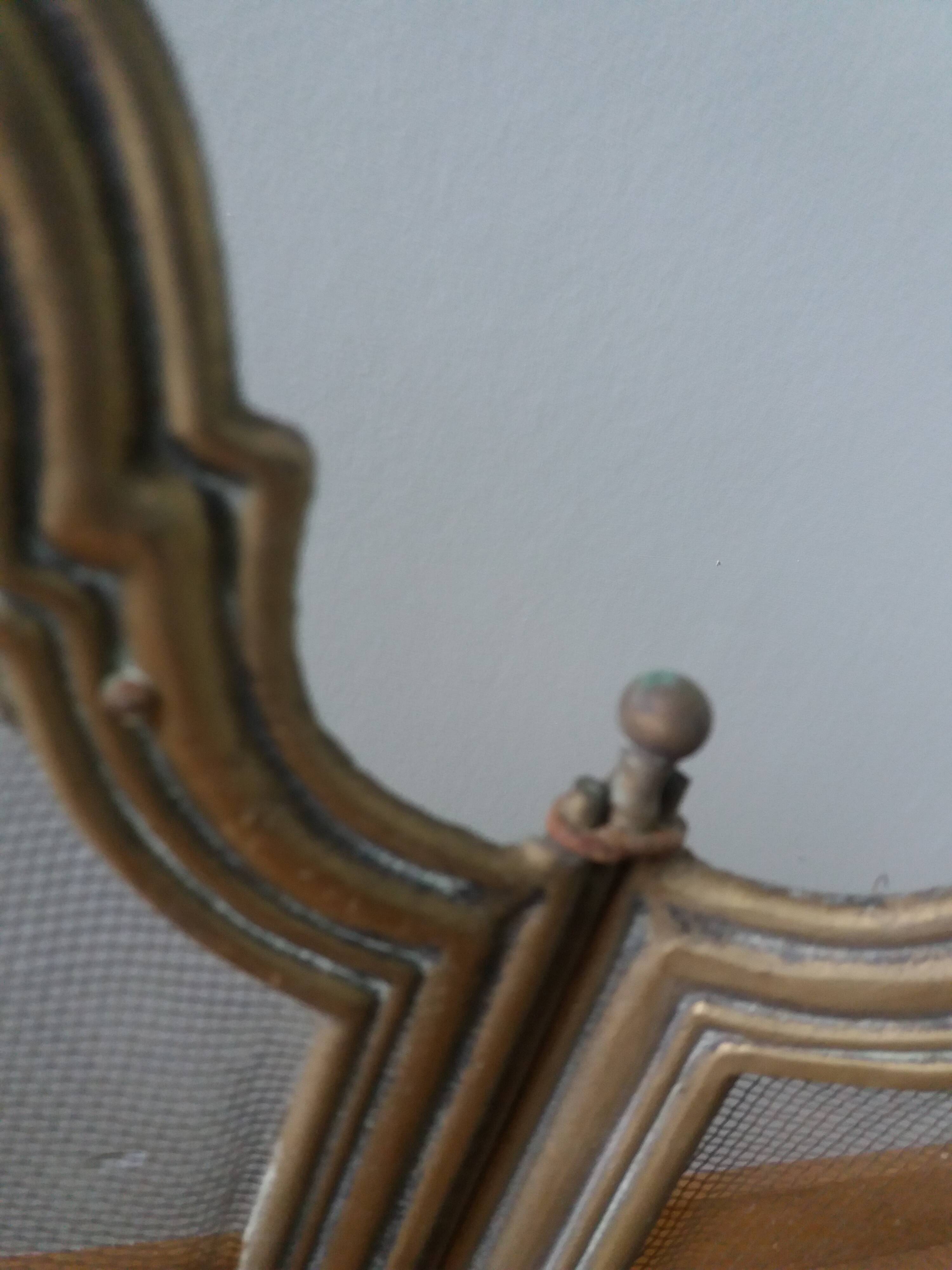 Fire screen fireplace screen 4 leaves