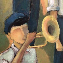 Painting "The Band"