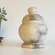 Vintage alabaster stone box