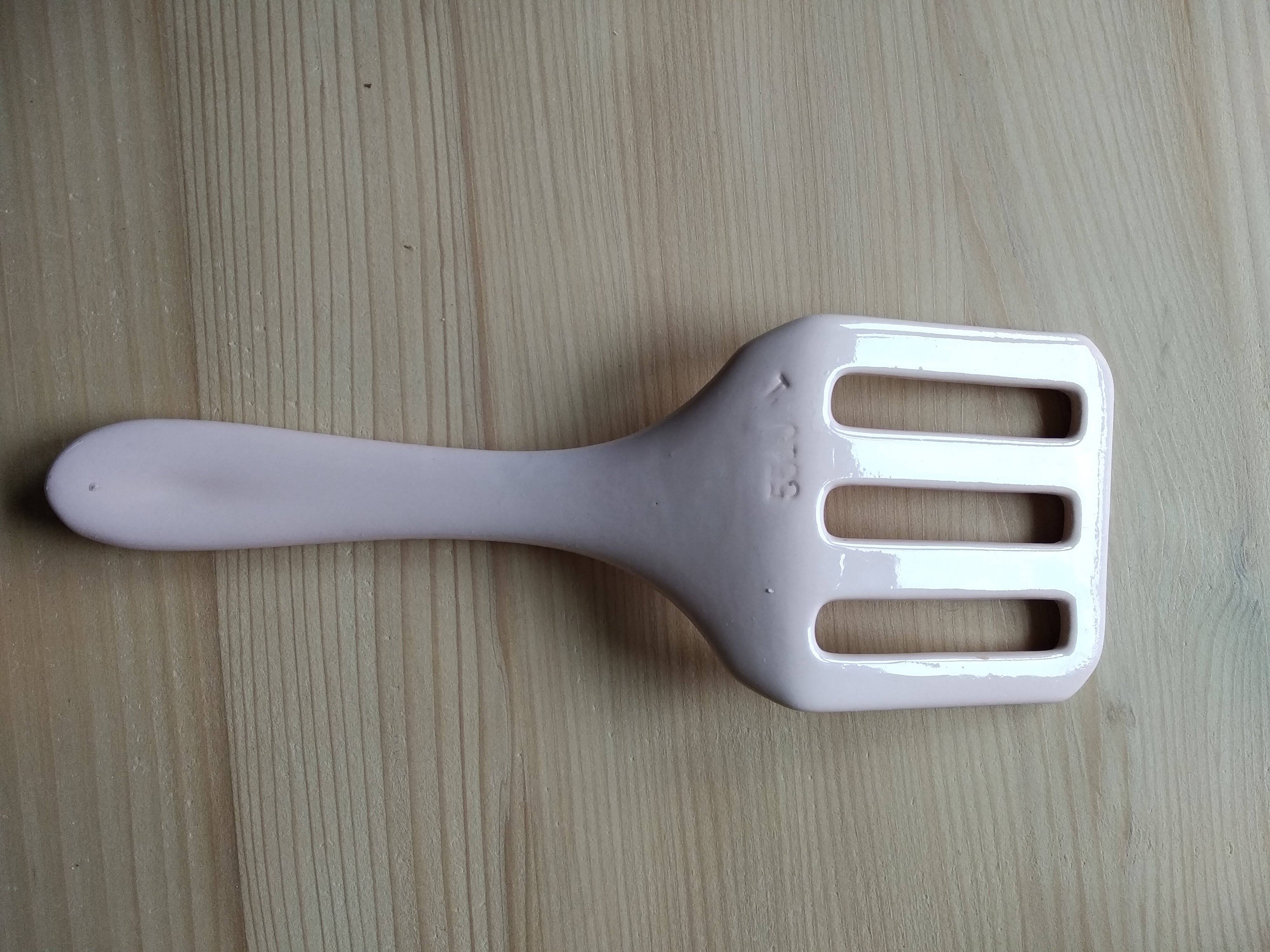 Digoin Sarreguemines Pale Pink Asparagus Set