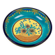 Longwy cloisonné enamel footed bowl – Art Deco floral decoration