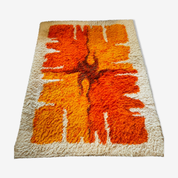 Tapis scandinave Hojer Eksport 1970